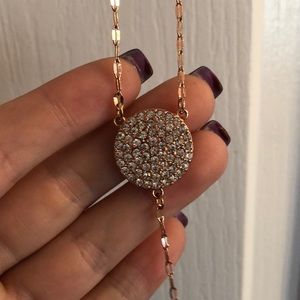 rose gold necklace